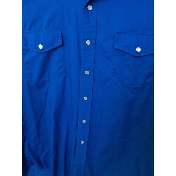 Vintage 1980’s Maico Modos Pearl Snap Shirt Made In USA San Francisco 16/34 - Picture 5 of 11